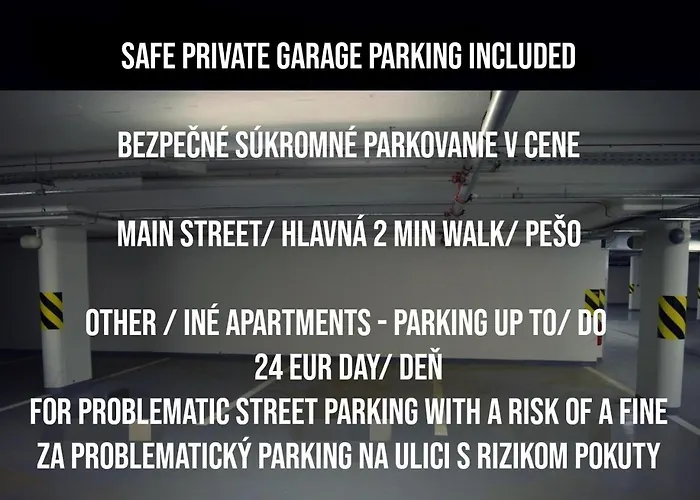 E3 Luxury Oldtown - Free Parking, Supermarket, Pcscreen, Netflix, Unlimited Music, Aircon Lejlighed Košice